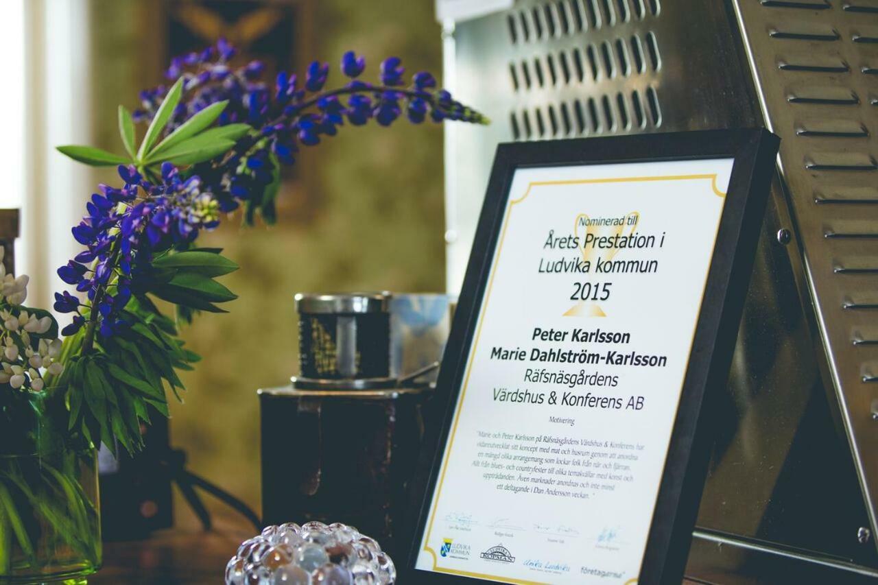 Raefsnaesgardens Vaerdshus Ludvika Buitenkant foto